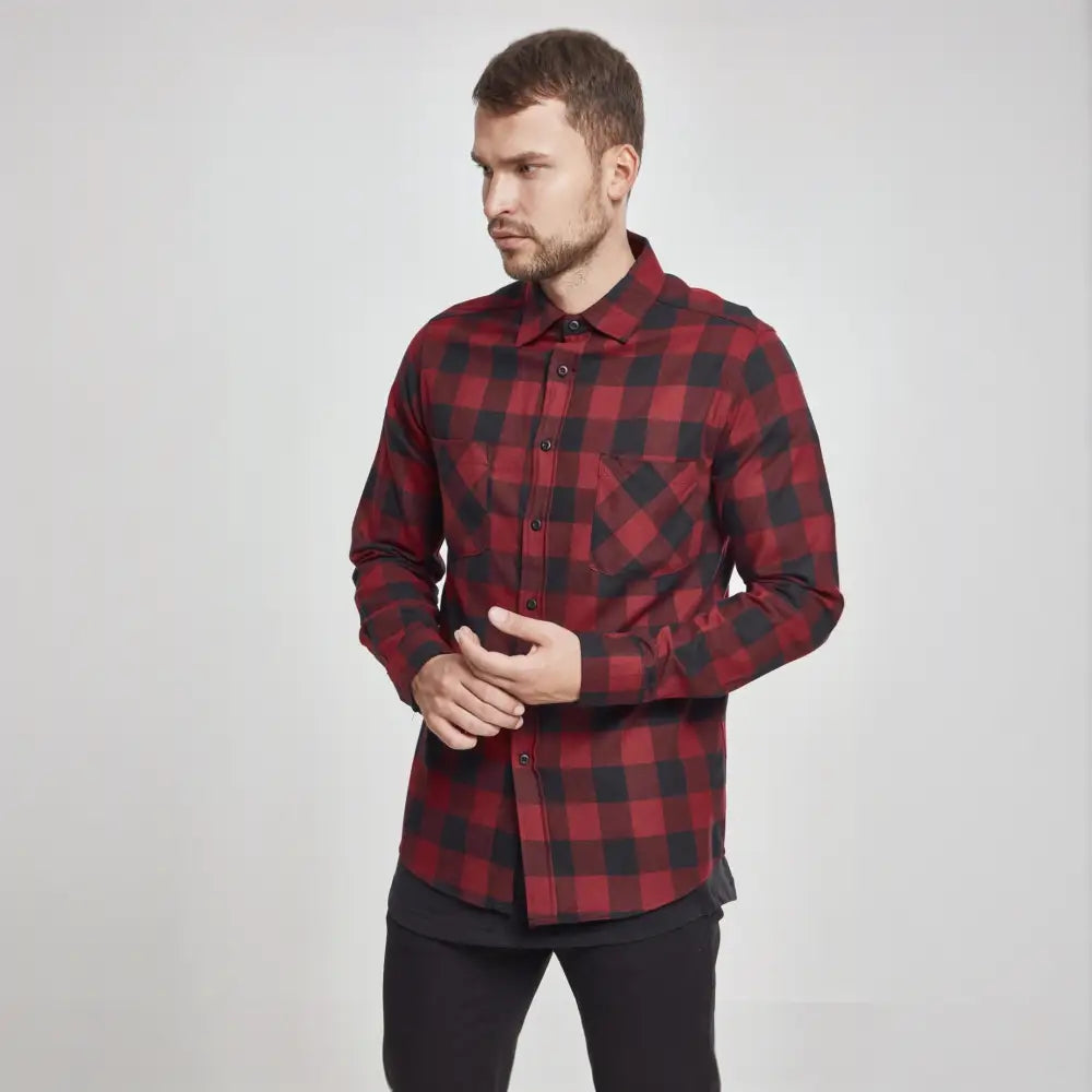 Checked Flanell Shirt - Urban Classics