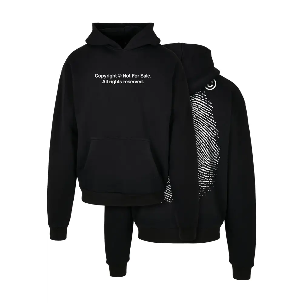 Fingerprint Ultra Heavy Oversize Hoodie - Upscale Studios